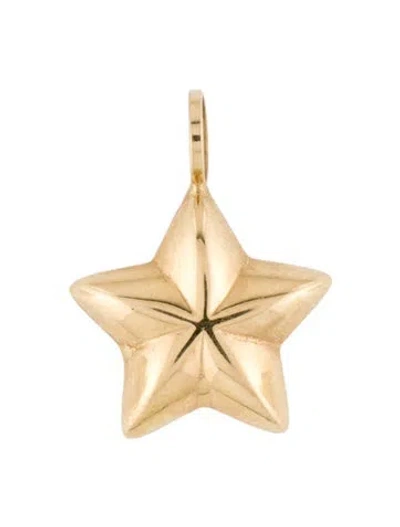 Pre-owned Pendant 14k Star , 0.75" In Multi