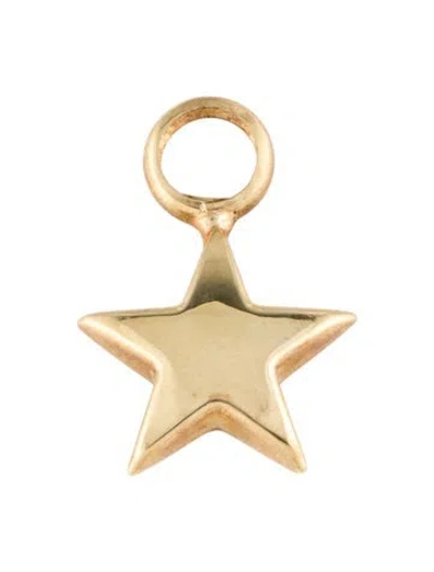 Pre-owned Pendant 14k Star , 1" In Multi