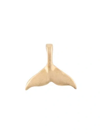 Pre-owned Pendant 14k Whale Tail  In Multi