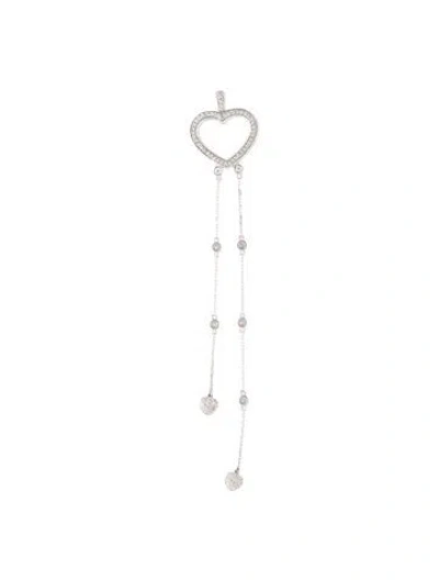 Pre-owned Pendant 18k 1.56ctw Diamond Tassel  In Multi