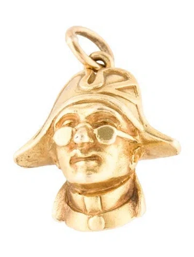 Pre-owned Pendant 18k Captain Charm  In Multi