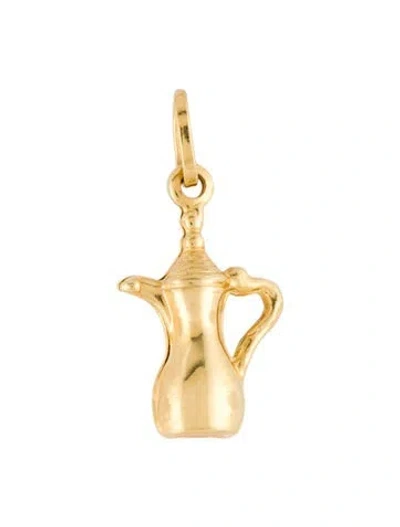Pre-owned Pendant 18k Dallah  In Multi
