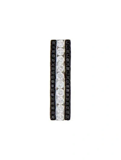 Pre-owned Pendant 18k Diamond Bar  In Multi
