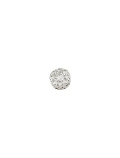 Pre-owned Pendant 18k Diamond , 0.25" In Multi