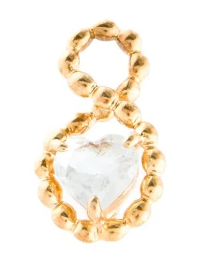 Pre-owned Pendant 18k Goshenite  In Multi