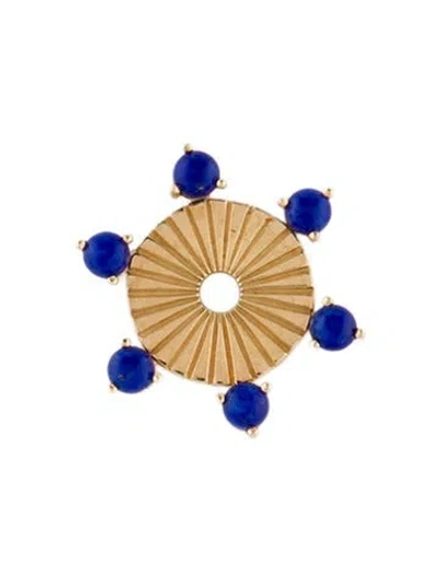 Pre-owned Pendant 18k Lapis Lazuli , 0.75" In Multi