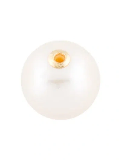 Pre-owned Pendant 18k Pearl Slide  In Multi