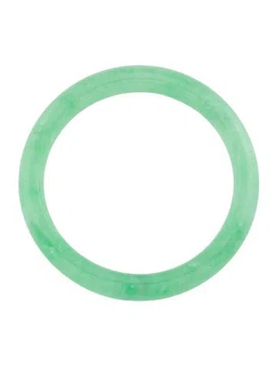 Pre-owned Pendant Dyed Jadeite Carved  In Multi