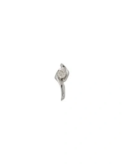 Pre-owned Pendant Sirena 14k Diamond , 0.5" In Multi
