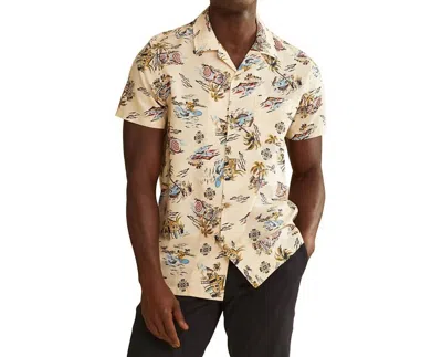 Pendleton Aloha Shirt In Sand Palms In Neutral