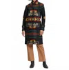 Pendleton Archive Blanket Coat In Four Corners Oxford In Multi