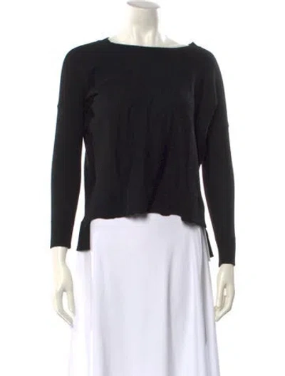 Pre-owned Pendleton Bateau Neckline Sweater In Blue