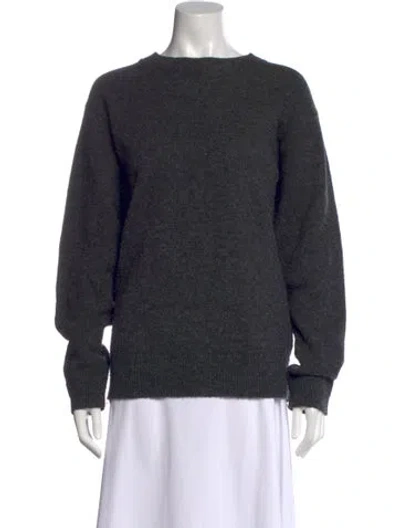 Pre-owned Pendleton Bateau Neckline Sweater In Gray