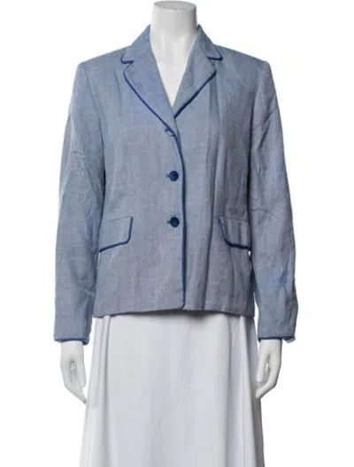 Pre-owned Pendleton Blazer In Blue