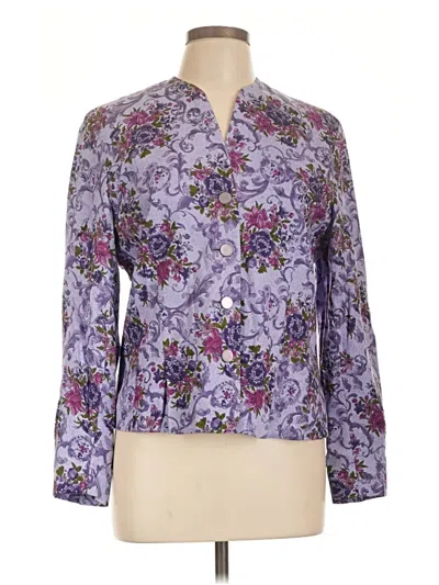 Pre-owned Pendleton Blazer Jacket In Purple