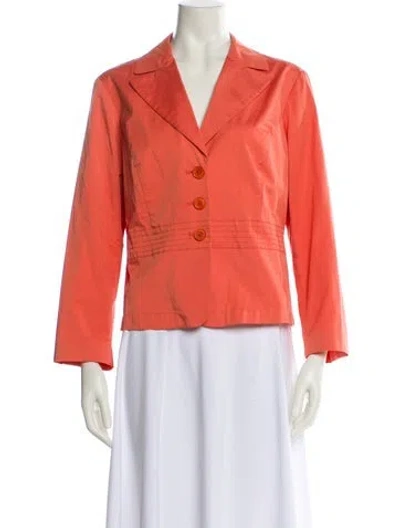 Pre-owned Pendleton Blazer In Orange