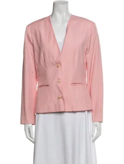 Pre-owned Pendleton Blazer In Pink