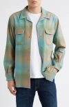 Pendleton Board Plaid Lined Wool Button-up Shirt In Multi