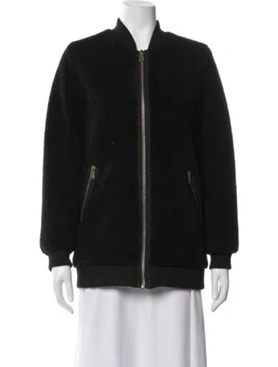 Pre-owned Pendleton Bomber Jacket In Black