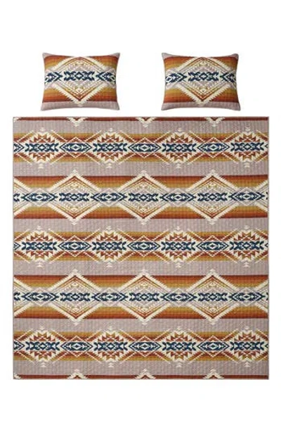Pendleton Bridge Creek Coverlet In Brown