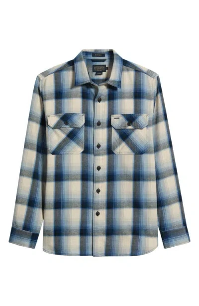 Pendleton Burnside Cotton Flannel Shirt In Multi
