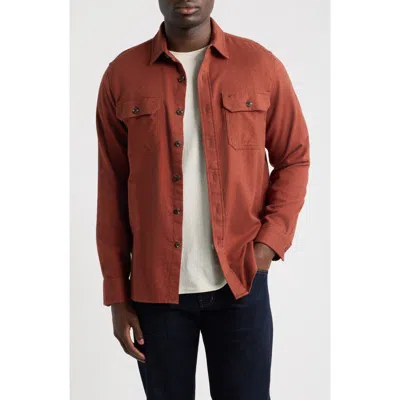 Pendleton Burnside Flannel Shirt In Brown