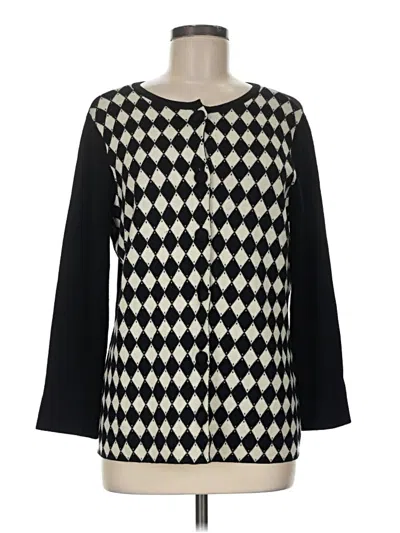 Pre-owned Pendleton Cardigan Sweater In Black
