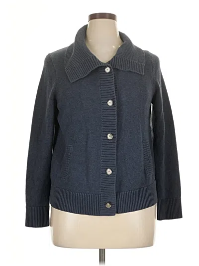 Pre-owned Pendleton Cardigan Sweater In Blue