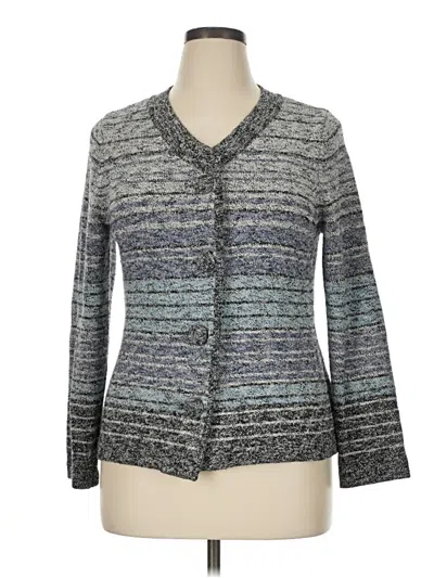 Pre-owned Pendleton Cardigan Sweater In Gray