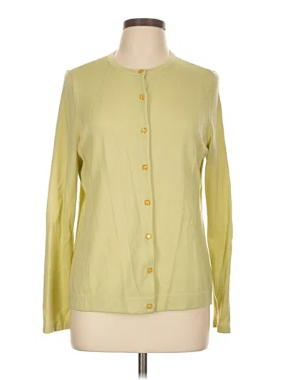 Pre-owned Pendleton Cardigan Sweater In Yellow