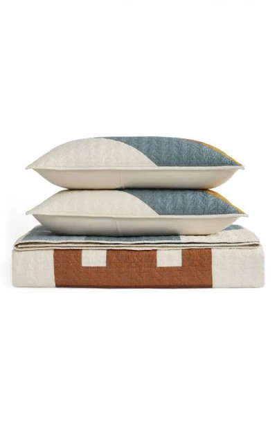 Pendleton Carico Lake Quilt & Pillow Shams Set In Blue