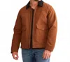 Pendleton Carson City Canvas Ranch Coat In Whiskey In Brown