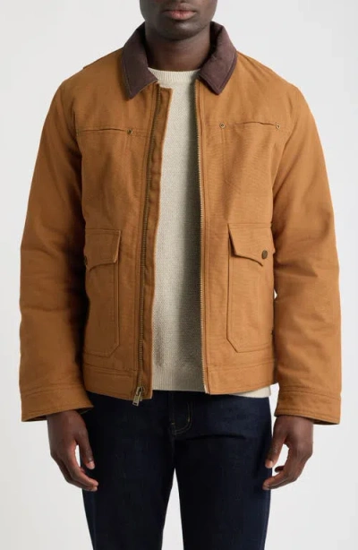 Pendleton Carson City Cotton Canvas Ranch Jacket In Brown