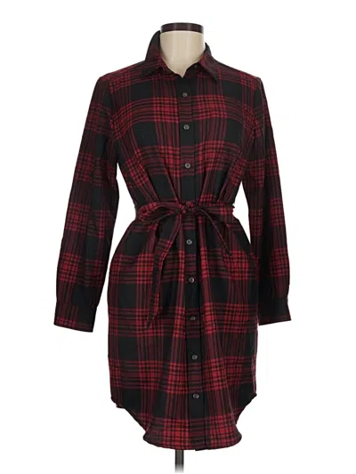 Pre-owned Pendleton Casual Dress In Burgundy
