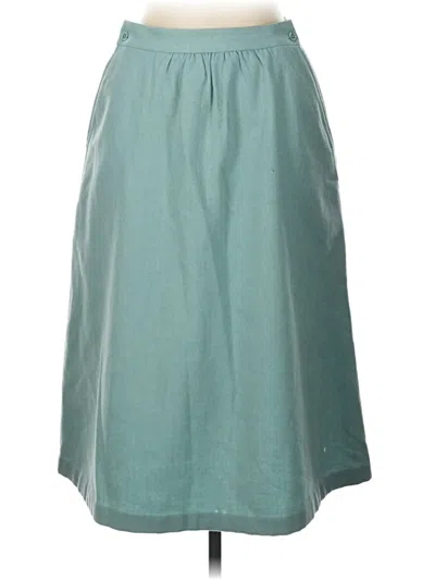 Pre-owned Pendleton Casual Skirt In Teal