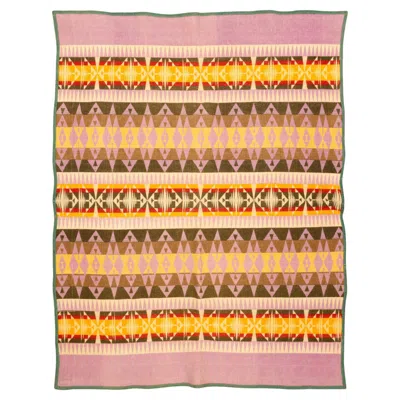 Pre-owned Pendleton Cayuse Wool Blanket In Sand