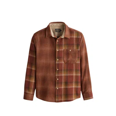Pendleton Centennial Plaid Shirt In Red Mix Multi Ombre