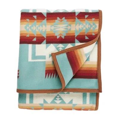 Pendleton Chief Joseph Aqua Blanket