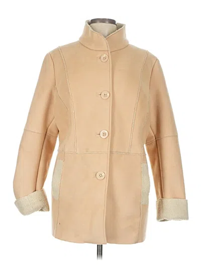 Pre-owned Pendleton Coat In Tan