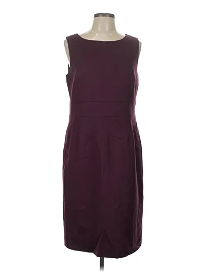 Pre-owned Pendleton Cocktail Dress In Burgundy