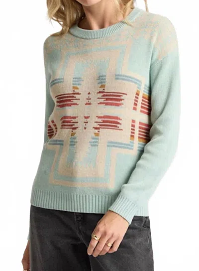 Pendleton Cotton Montero Sweater In Blue Multi