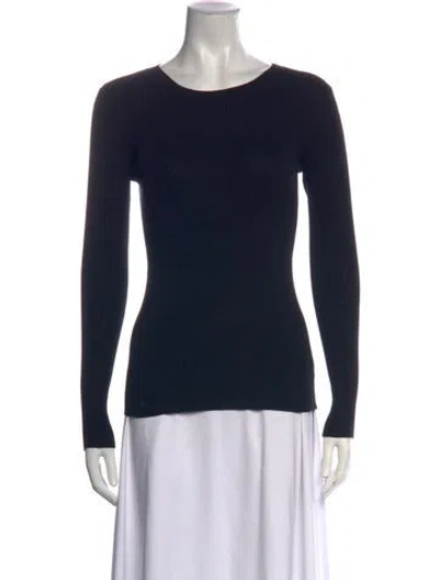 Pre-owned Pendleton Crew Neck Sweater In Black