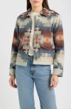 Pendleton Dakota Wool Western Jacket In Multi