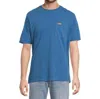Pendleton Deschutes Short Sleeve Tee In Set Sail Blue In Blue