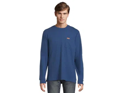 Pendleton Deschutes T-shirts Long Sleeve In Blue