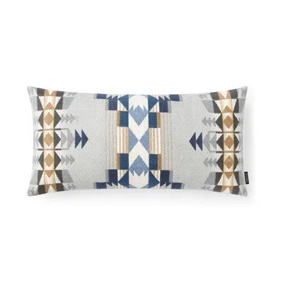 Pendleton Desert Dawn Printed Hug Kilim Pillow Gray 14x30"