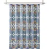 Pendleton Diamond Peak Shower Curtain In Blue