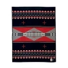 Pendleton Earth Throw In Black,red