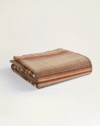 Pendleton Ez Care Sienna Blanket In Orange,gold