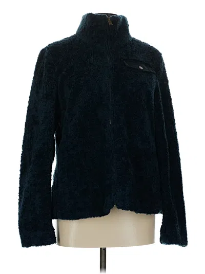 Pre-owned Pendleton Faux Fur Jacket In Blue